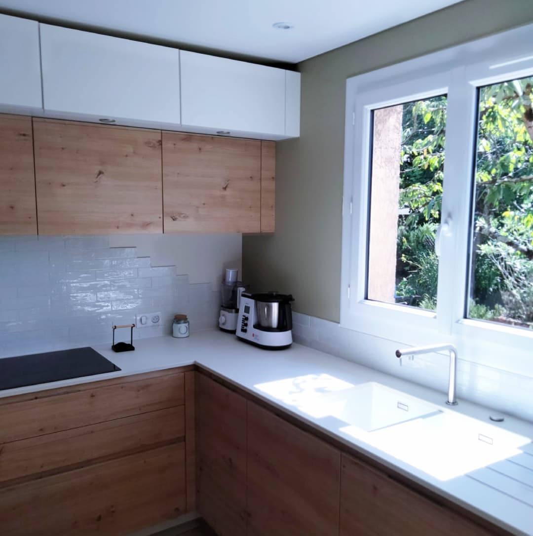 Exemple d'aménagement intérieur par notre Entreprise Aménagement Cuisine Lespinasse