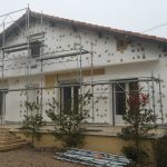Modernisation d'une façade de maison à Gratentour avec isolation extieure