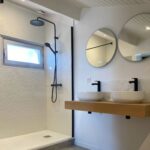 Rénovation de la douche et des vasques de la salle de bain
